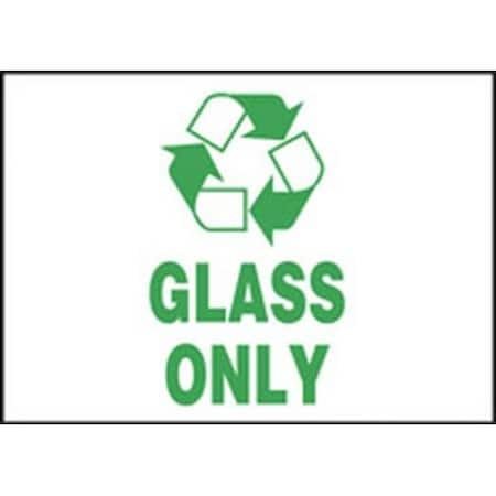 SAFETY LABEL GLASS ONLY 3 12 In  X 5 In  LRCY503VSP